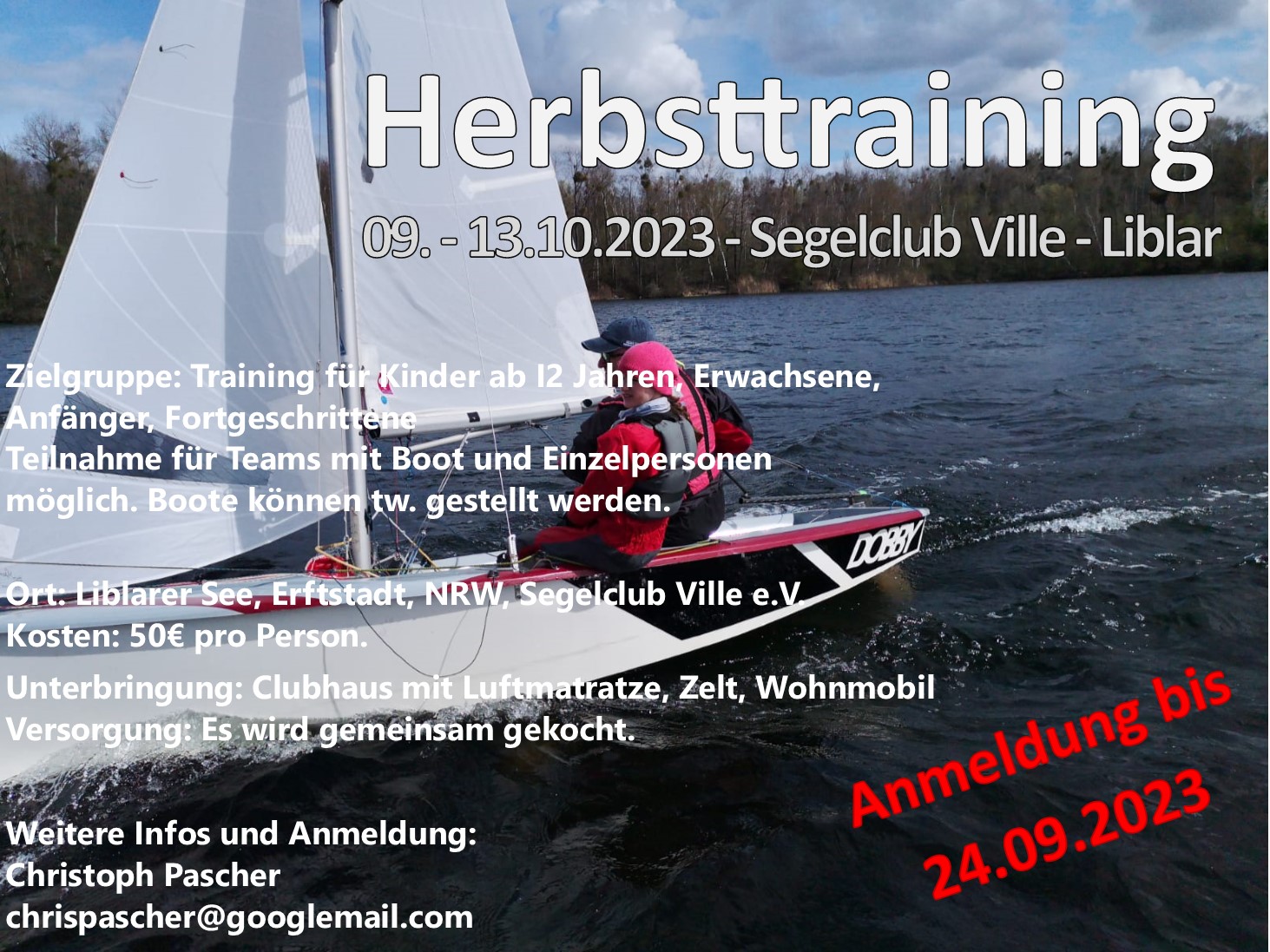 Read more about the article Herbsttraining 2023 – Jetzt anmelden.