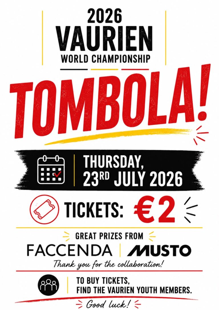 The Vaurien Youth Tombola